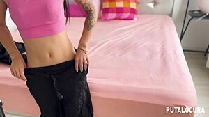 Torbe picks up skinny latina redhead with black hair and fucks her dirty hard