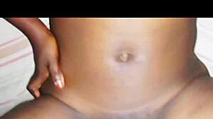 hot curvy ghetto girlfriend pussy wrecked missionary by monster cock