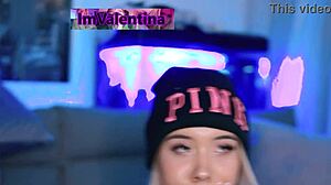 Valentina's fat Colombian ass spanked red then pussy pounded hard daily