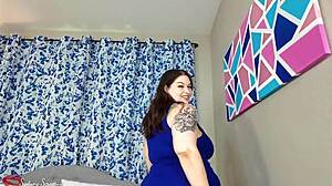 Plump Hairy Sydney Girlfriend Moans In Bedroom Stockings Lingerie Date