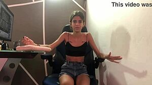 sexy psychologist begs for big dick fucks her tight pussy hard