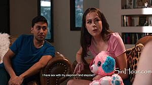 Step family vacation foursome unleashes taboo secrets with Seth Gamble Max Fills Selena Love Melissa Stratton