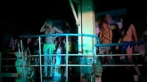 ENF Amateur Strippers Rip Clothes In Wild Contest Frenzy!