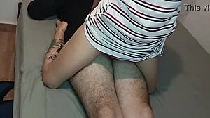 horny colombian milf rides huge cock to revenge fuck hubby