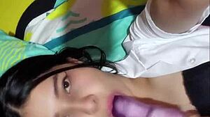 escondidas con culona pervertida jovencita en cama