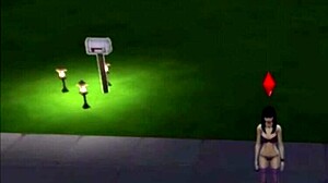 Raven Works Out Hard in Gym with Big Tits Bouncing Wildly