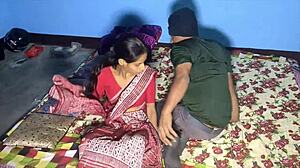 bangalore babe screams through first double penetration with monster cocks in bedroom bliss