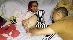 Fisting Brazilian Milf's Tight Pussy Deep Inside