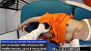 yasmine woods backstage play with vibrator and steamy partner fun