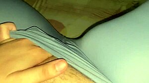 damn i'm so horny rubbing my fat pussy lips over panties...wet now