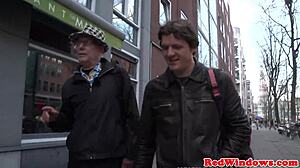 uhh stockinged dutch hooker gets her trimmed pussy pounded close up