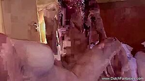 dutch teen milf takes rough bbc creampie anal interracial fantasy