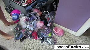 London Keyes and Mia SCISSOR wildly in steamy LESBIAN fuckfest!