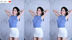 Korean call girl, crave my thick cock stretching your tight holes now?!