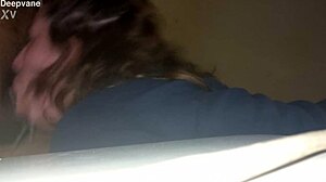 she really gets into deepthroating her friend's cock past those panties huh