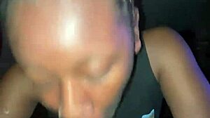 Teen neighbor hides sloppy deepthroat blowjob creampie from everyone next door