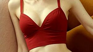 i adore these flowery panties hugging her cute model curves perfectly