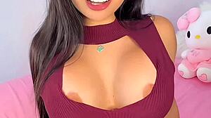 mean latina emanuelly raquel dirty talks while ignoring jerkoff