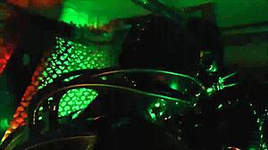 perfect rubberboys in latex gloves and masks jerking off together - rubbiker77's fetish play