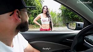 big cocked tourist soldier has athletic big ass colombian milf silvana lee moaning loud